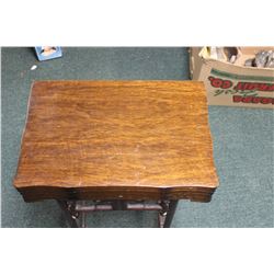 A Wooden Utensil Box