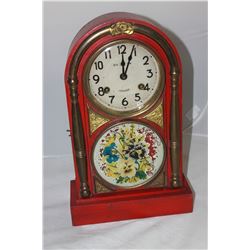 Antique Chinese Marriage Clock Working Condition