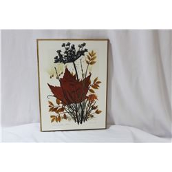 A Signed Art on Wood Panel