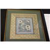 Image 1 : Framed Vintage Chinese Embroidery / Textile