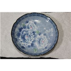 An Oriental Floral Dish