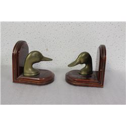 Pair of Duck Bookends