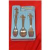 Image 1 : A Very Rare Walt Disney Character Stainless Steel Utensil Set by Bonny