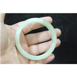 A Jadeite Bangle Bracelet