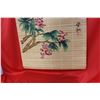 Image 4 : A Rattan Hand Painted Mat