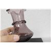 Image 2 : An Amethyst Blown Glass Vase