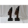 Image 5 : Lot of 2 Wooden Statues
