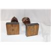 Image 9 : Lot of 2 Wooden Statues