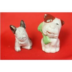 Lot of Two Miniature Dogs