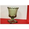 Image 1 : A Green Glass Compote