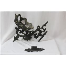 A Cast Iron Lamp