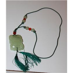 Antique / Vintage Chinese Jade / Hardstone Movable Pendant