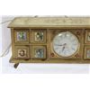Image 2 : An Italian Florentine Clock/Jewelry Box Combo