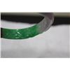 Image 2 : A Multicolor Carved Jade Bangle Bracelet