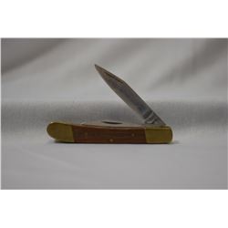 A Wood Handle Pocket Knife