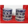 Image 1 : Two Sets of Chinese Blue and White Stacking Containers