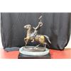 Image 3 : A Bronze Mounted Falconeer by P.J. Mene