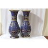 Image 1 : A Pair of Chinese Cloisonne Vases