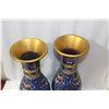 Image 5 : A Pair of Chinese Cloisonne Vases