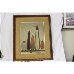 A Retro Oil on Board Painting