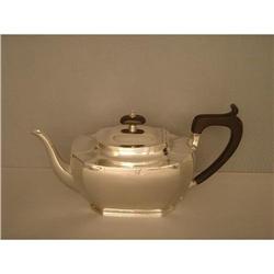 Tea  Pot  Sterling  Silver  English  Sheffield #1221619