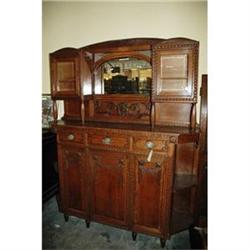 French oak buffet deux corps c.1920 #1221650