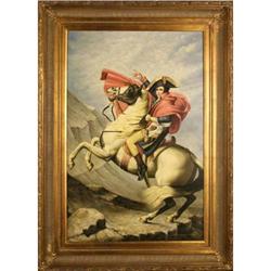 AFTER David's  Bonaparte Crossing the Alps  #1240968