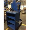 Image 2 : BLUE MOBILE TORCH CART WITH 3 SHELF UNIT