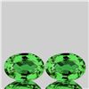 Image 1 : Natural Vivid Green Tsavorite Garnet Pair - FL