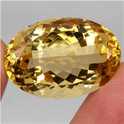 Natural AAA Yellow Citrine 51.95 Cts - Flawless-VVS