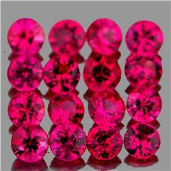 Natural Red Burma Ruby 35 Pcs - Untreated