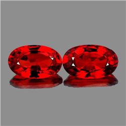 Natural Ruby Pair 5x4 MM - VVS