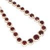 Image 3 : Natural Unheated African Garnet 150.76 Ct Necklace