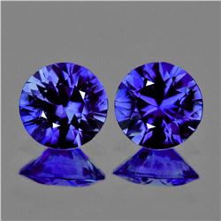 Natural Premium Violet Blue Sapphire Pair Untreated -FL
