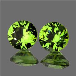 Natural AAA Premium Green Demantoid Pair - FL