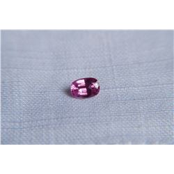 Hot Pink Sapphire, handcrafted cut | IGL 0.863 ct