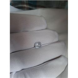 Smokey Silver Blue, fine hand cut Sapphire 2.19 ct