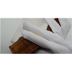 Vivid Yellow/Orange fine handcrafted Sapphire 0.60 ct