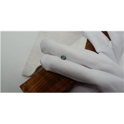 Vivid Blue/Green fine handcrafted cut Sapphire 0.70 ct