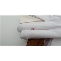Rare Tri-Color pink/purple/orange Sapphire 0.66 ct
