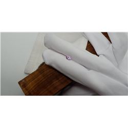 Bi-Color Metallic Violet-Pink hand-cut Sapphire 0.82 ct