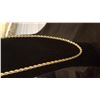 Image 2 : AWESOME 14 Kt. GOLD PLATED ROPE CHAIN.