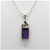 Image 3 : GORGEOUS 11 CT ARIZONA LAVENDER TURQUOISE PENDANT