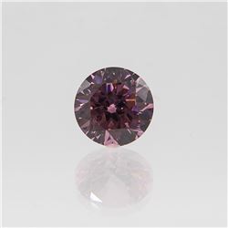 SPARKLING 11.60 CT ROUND CUT PINK DIAMOND