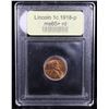 Image 4 : ***Auction Highlight*** 1918-p Lincoln Cent 1c Graded Gem+ Unc RD By USCG (fc)