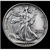 Image 2 : ***Auction Highlight*** 1917-S Obverse Walking Liberty Half Dollar 50c Graded Choice+ Unc By USCG (f