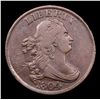 Image 2 : ***Auction Highlight*** 1804 Draped Bust Half Cent 1/2c Graded xf By USCG (fc)