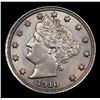Image 2 : 1910 Liberty Nickel 5c Grades Choice Unc