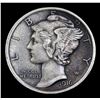 Image 2 : 1916-p Mercury Dime 10c Grades Unc Details FSB