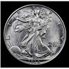 Image 2 : 1936-p Walking Liberty Half Dollar 50c Grades Select+ Unc